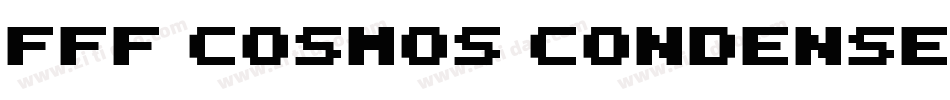 FFF Cosmos Condensed字体转换